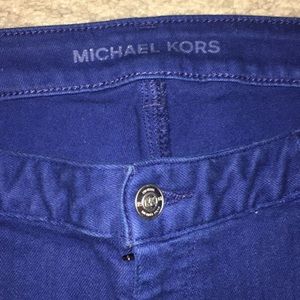 Michael Kors Blue Denim Skinny Jeans